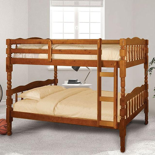 Catalina Oak Twin/Twin Bunk Bed Bunk Bed FOA East
