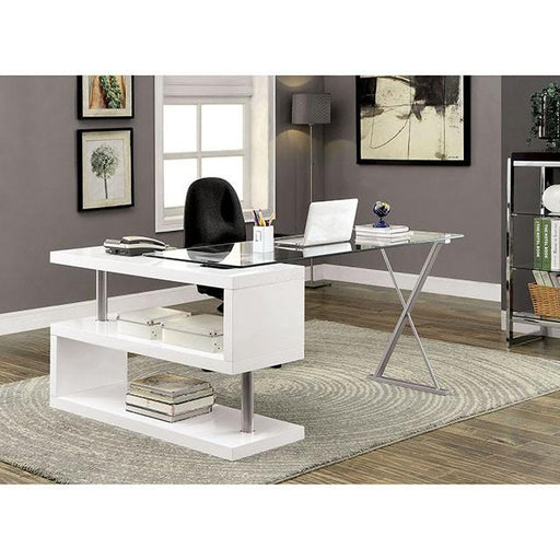 BRONWEN White Desk Desk FOA East