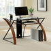 Baden Oak/Black Accent Desk Desk FOA East