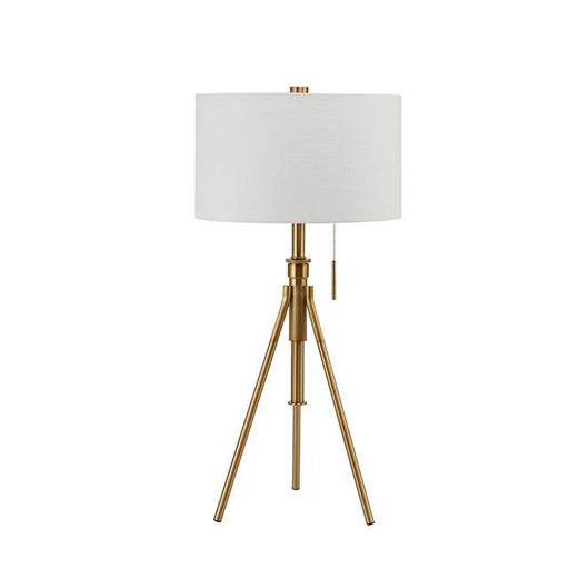 Zaya Stained Gold Table Lamp Table Lamp FOA East