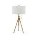 Zaya Stained Gold Table Lamp Table Lamp FOA East