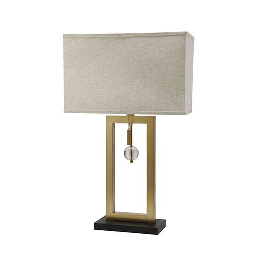 Tara Gold 9.5"H Table Lamp Table Lamp FOA East