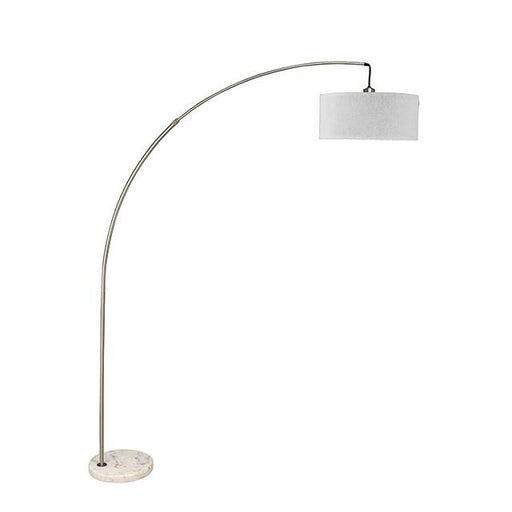 Jess Brushed Steel Arch Lamp Arch Lamp FOA East