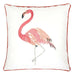 Lina Flamingo 20" X 20" Pillow, Single Flamingo Pillow FOA East