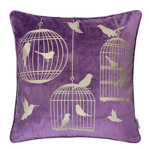 Rina Purple 20" X 20" Pillow, Purple Pillow FOA East