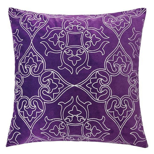 Kyla Purple 20" X 20" Pillow, Purple Pillow FOA East