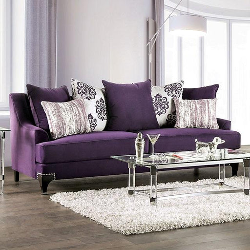 Sisseton Purple Sofa Sofa FOA East