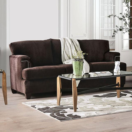 Brynlee Chocolate Sofa (*Pillows Sold Separately) Sofa FOA East
