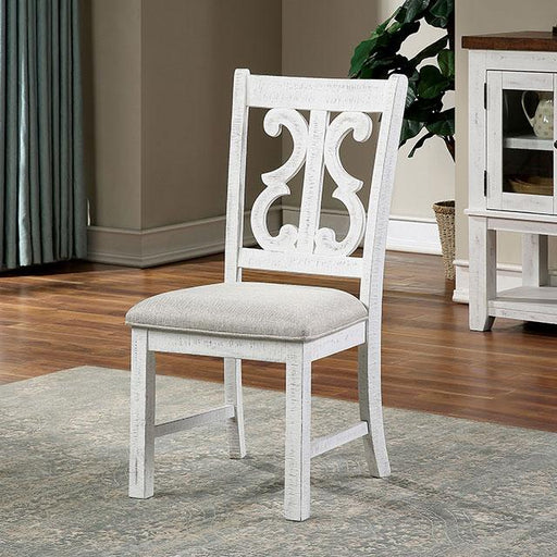 Auletta Transitional Side Chair (2/CTN) Dining Chair FOA East