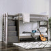 AMPELIOS T/T Bunk Bed W/ 2 Slat Kits (*Mattress Ready) Bunk Bed FOA East