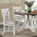 AULETTA Round Dining Table, Gray Dining Table FOA East