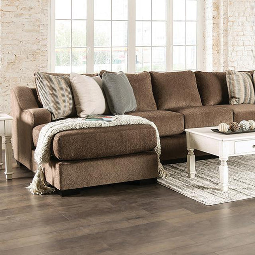 FARRINGDON Sectional, Brown Sectional FOA East