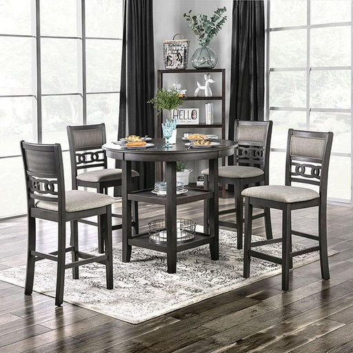 MILLY 5 Pc. Counter Ht. Set Dining Room Set FOA East