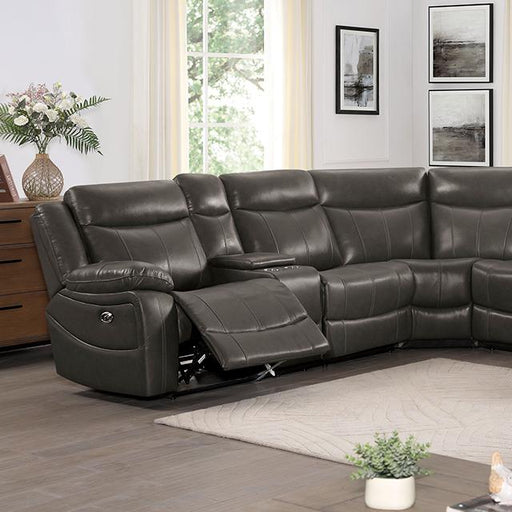 NORFOLK Power Sectional, Gray Sectional FOA East