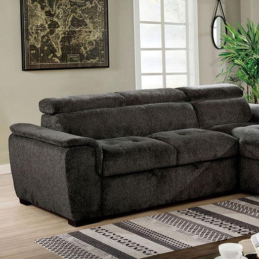 PATTY Sectional, Dark Gray Sectional FOA East
