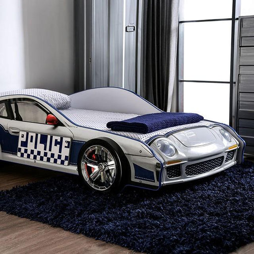 POLICE CAR Twin Bed, Blue Bed FOA East