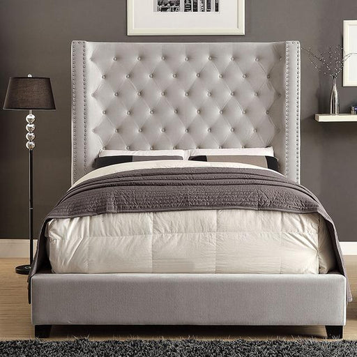 ROSABELLE Queen Bed, Ivory Bed FOA East