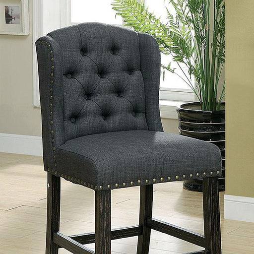 SANIA Counter Ht. Wingback Chair (2/CTN) Barstool FOA East