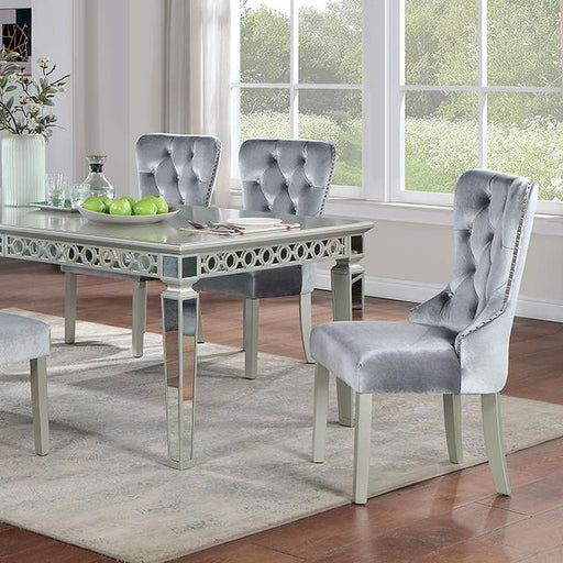 ADALIA Dining Table, Silver Dining Table FOA East