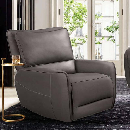 PHINEAS Power Recliner, Gray Recliner FOA East