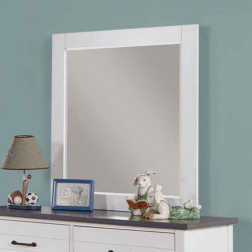 PRIAM Mirror, White/Gray Mirror FOA East
