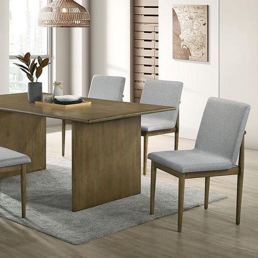 ST GALLEN Dining Table, Natural Tone/Light Gray Dining Table FOA East