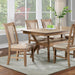 UPMINSTER Dining Table, Natural Tone Dining Table FOA East