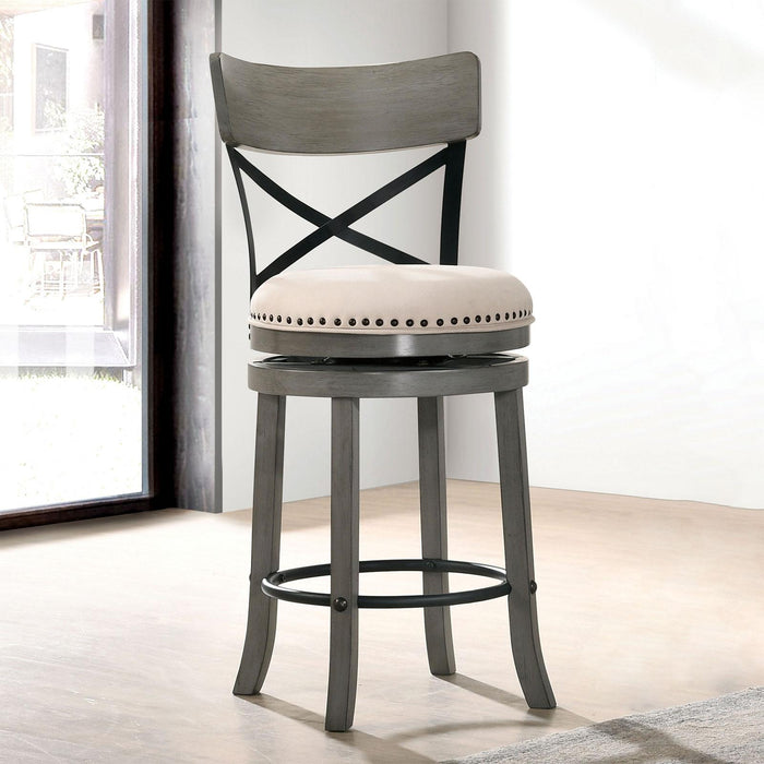 CLARENCE 24" Swivel Barstool Barstool FOA East