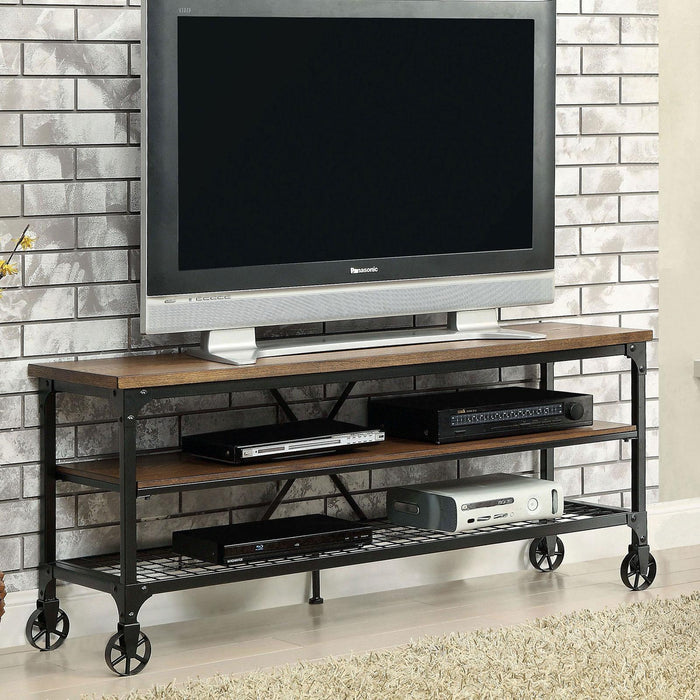 VENTURA II Medium Oak 54" TV Stand TV Stand FOA East