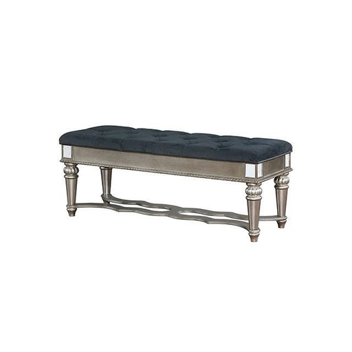 Azha Silver/Gray Bench Bench FOA East