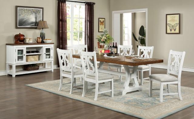 Auletta Transitional Side Chair (2/CTN) Dining Chair FOA East