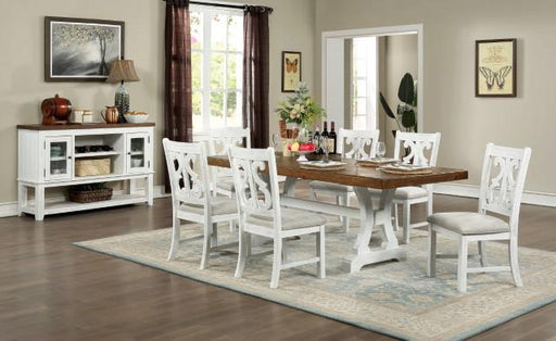 Auletta Transitional Dining Table Dining Table FOA East