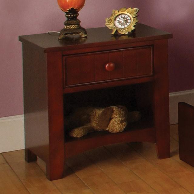 Cara Cherry Night Stand Nightstand FOA East