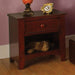 Cara Cherry Night Stand Nightstand FOA East