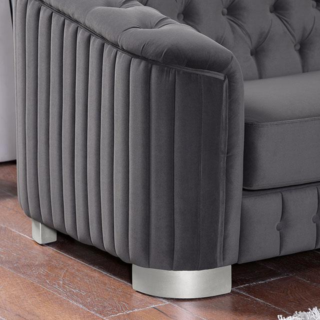 CASTELLON Chair, Dark Gray Chair FOA East