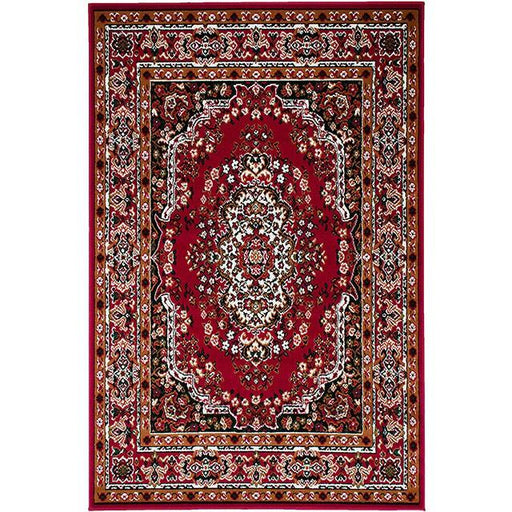 SHINTA Red 5' X 8' Area Rug Rug FOA East