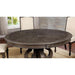 Arcadia Rustic Natural Tone Round Dining Table Dining Table FOA East