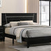 MAGDEBURG Cal.King Bed, Black Bed FOA East