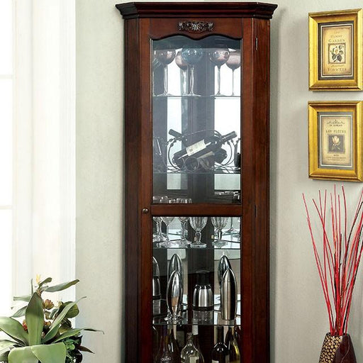 ORTLEY Walnut Curio Curio FOA East