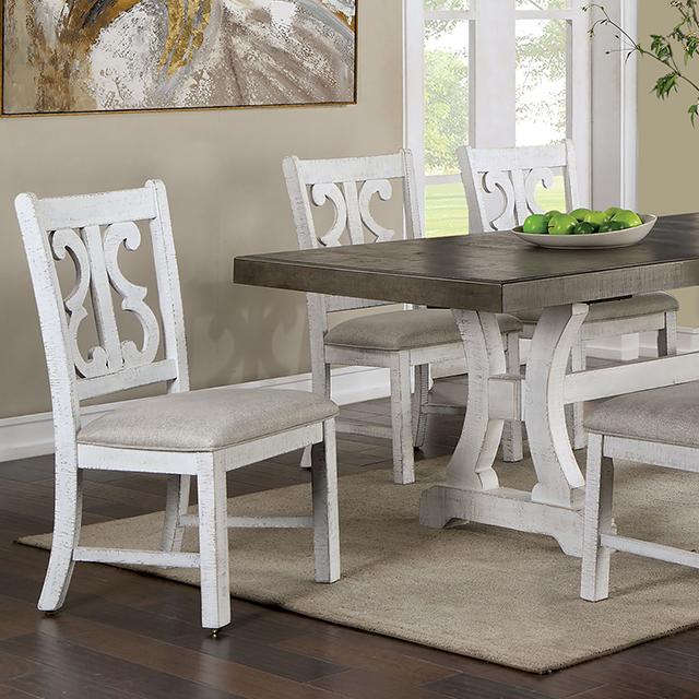 AULETTA Dining Table, Gray Dining Table FOA East