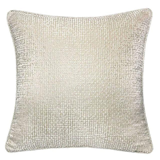 Leyla Silver 20" X 20" Pillow, Silver Pillow FOA East