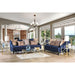 Sisseton Navy Sofa Sofa FOA East