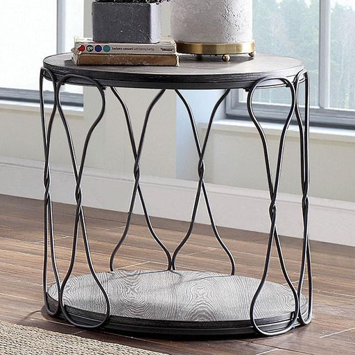 Hawdon Gray End Table End Table FOA East