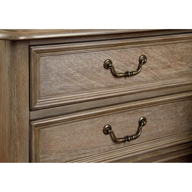 BELGRADE I Rustic Natural Tone Dresser Dresser FOA East