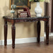 Brampton Espresso/Black Faux Sofa Table Sofa Table FOA East