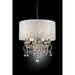 Deborah Gold 24.5"H Gold Ceiling Lamp Ceiling Lamp FOA East