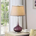 Fay Purple 30"H Table Lamp Table Lamp FOA East