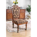 Lucie Brown Cherry Side Chair (2/CTN) Dining Chair FOA East