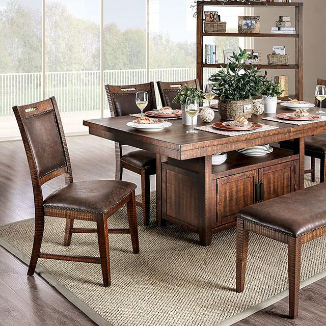 Wichita Light Walnut Dining Table Dining Table FOA East