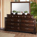 Brandt Brown Cherry Dresser Dresser FOA East